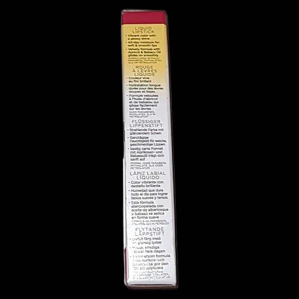 Burt's Bees Liquid Lipstick 812 Rushing Rose‎ New Sealed Natural 100%